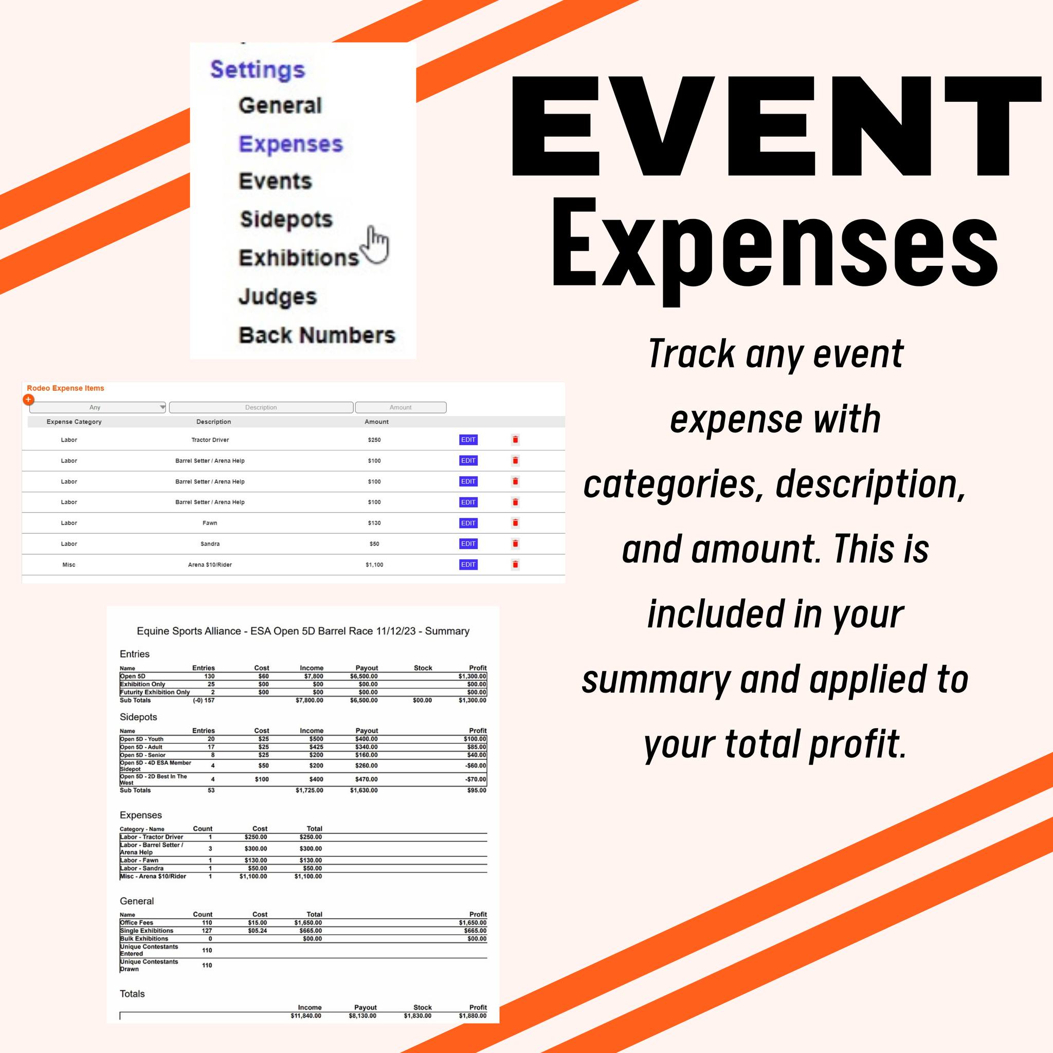Event Expenses